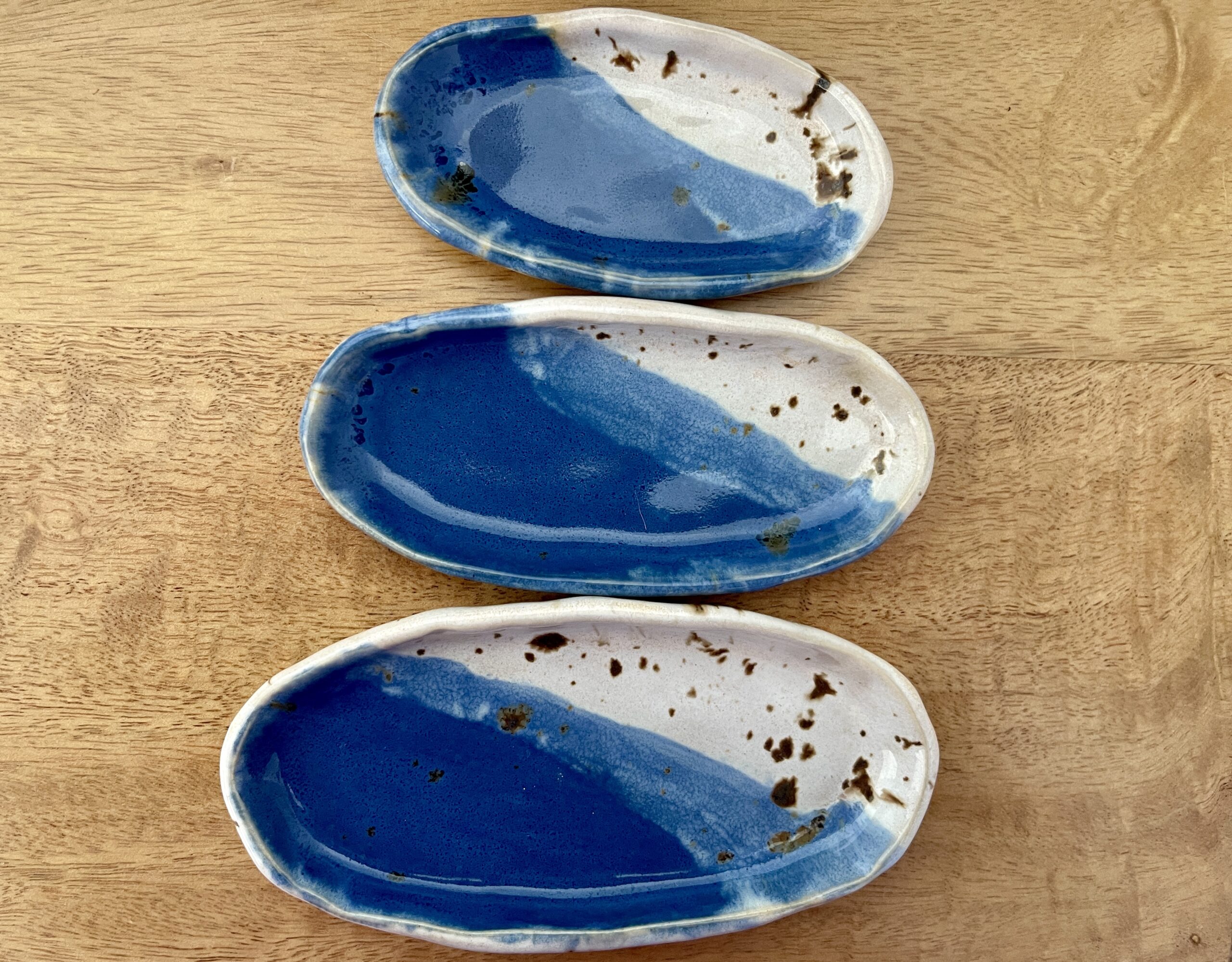 Pebble bowl made during an Unruly Clay workshop